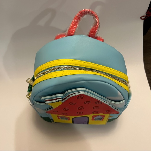 NWT Loungefly x Nickelodeon Blue's Clues Open House Mini Backpack - Picture 5 of 9
